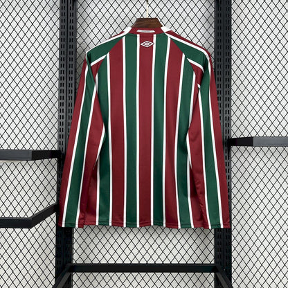 Camiseta Fluminense Local Manga Larga 2025/26 Versión Fan
