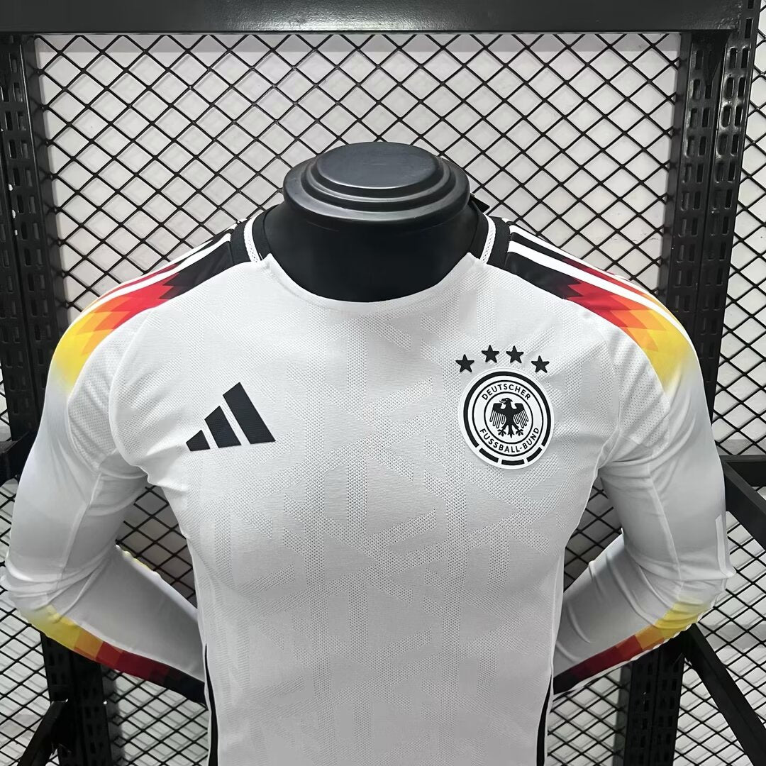 Camiseta Alemania Local 2024 Versión Jugador Manga Larga
