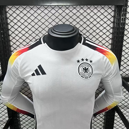 Camiseta Alemania Local 2024 Versión Jugador Manga Larga