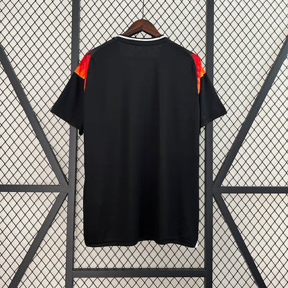 Camiseta Alemania Portero Negra 2024 Versión Fan