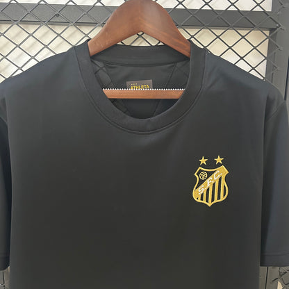 Camiseta Santos Edición Especial Negra 2025/26 Versión Fan