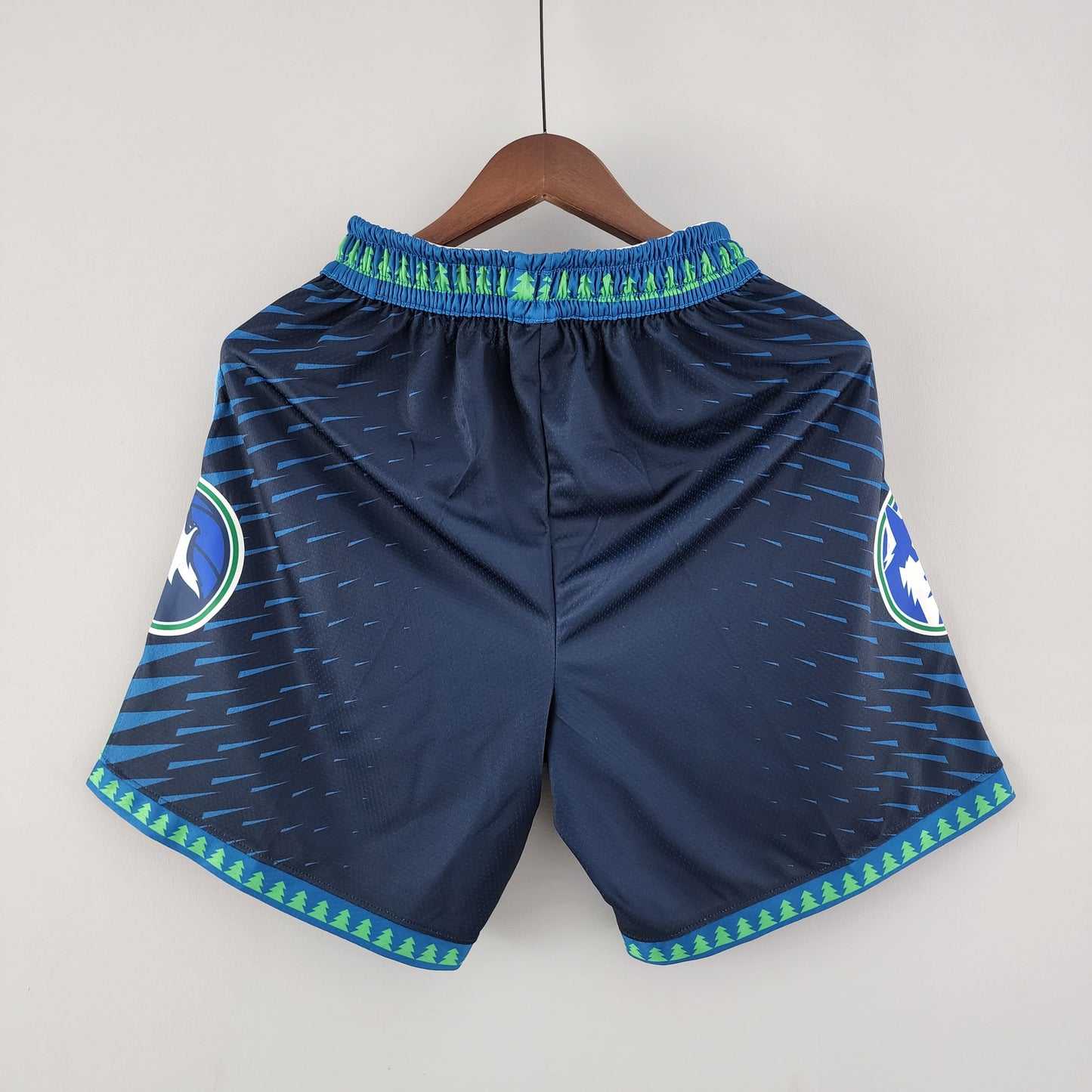 Camiseta Minnesota Timberwolves Shorts Azules