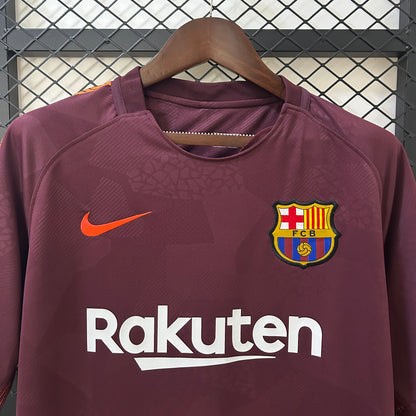 Camiseta Barcelona Tercera Retro 2017/18 Versión Fan