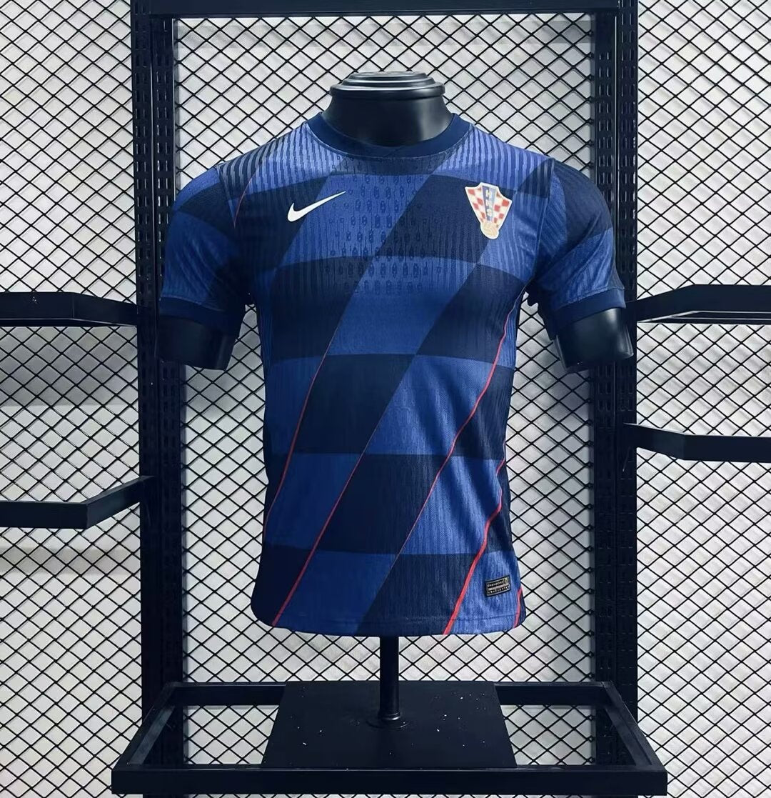Camiseta Croacia Visita 2024 Versión Jugador