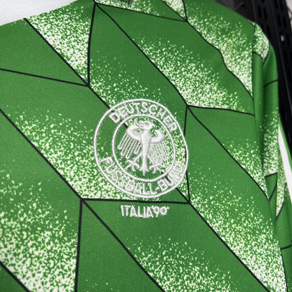 Camiseta Alemania Manga Larga Visita Retro 1990