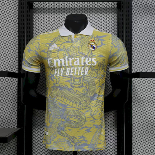 Camiseta Real Madrid Polo Beige 2025/26 Versión Jugador