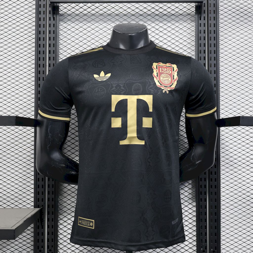 Camiseta Bayern Munich "125 Aniversario Black Color" 2024/25 Versión Jugador