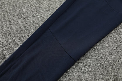 Buzo Completo Marsella Azul Marino Diseño Rojo