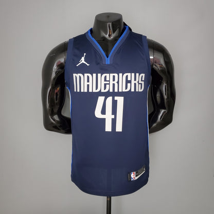 Camiseta Dallas Mavericks Camiseta "Jordan" Azul
