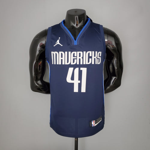 Camiseta Dallas Mavericks Camiseta "Jordan" Azul