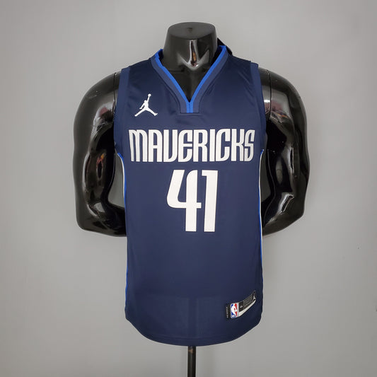 Camiseta Dallas Mavericks Camiseta "Jordan" Azul