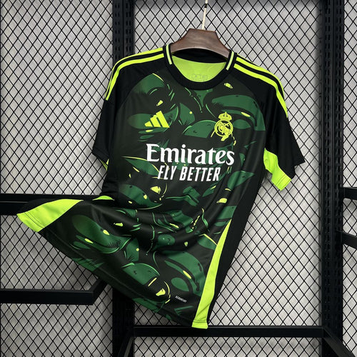 Camiseta Real Madrid Edición Especial "Negro y Verde" 2024/25 Versión Fan