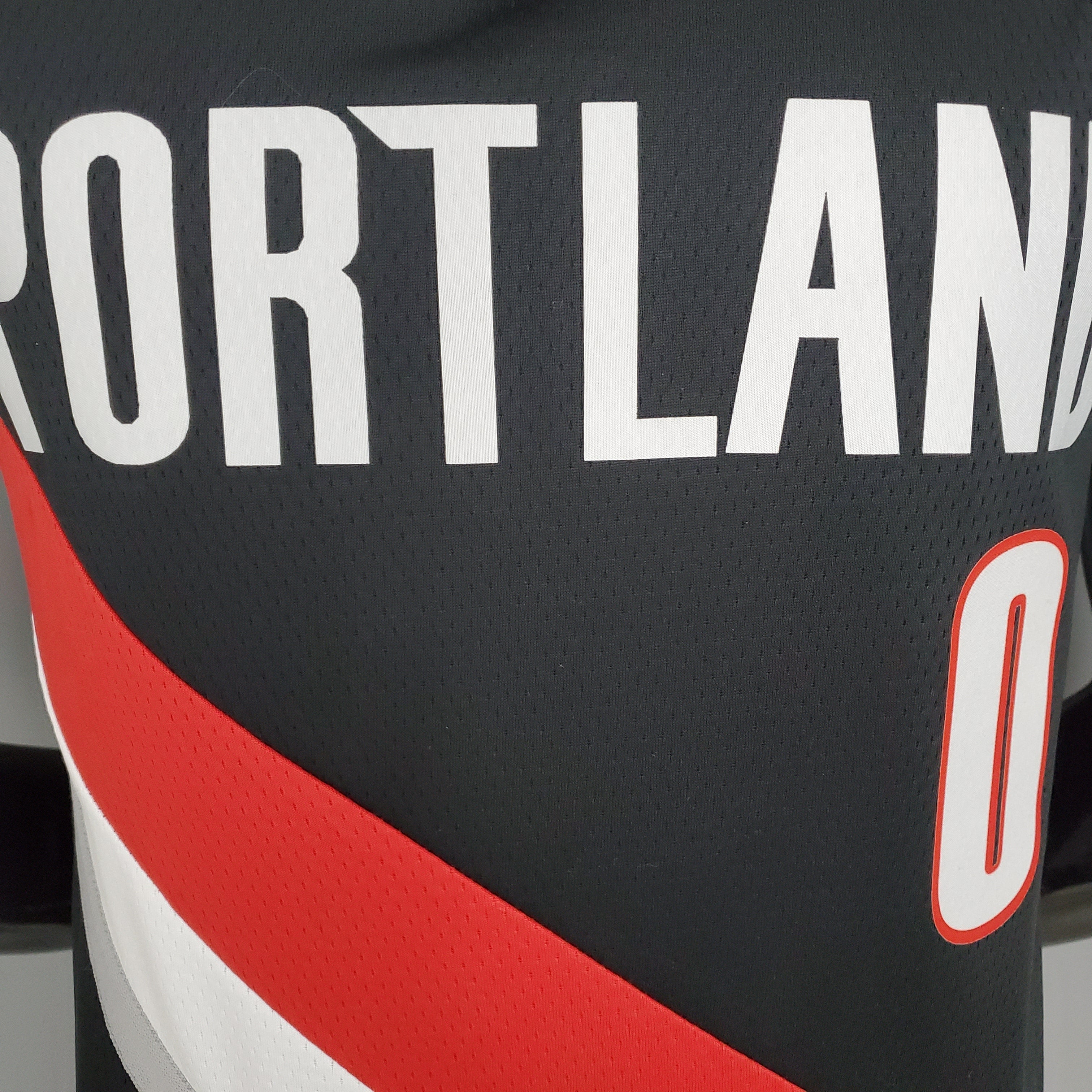 Portland Trail Blazers Camiseta Negra Clásica