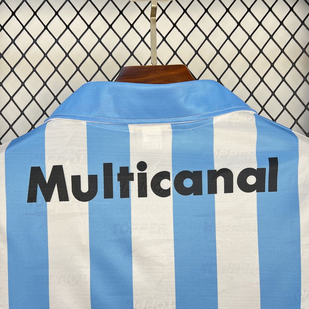 Camiseta Racing Club Avellaneda Local Retro 1997/98 Versión Fan