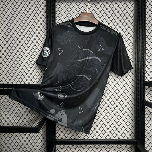 Camiseta Palestino Edición Especial Negra 2024/25 Versión Fan