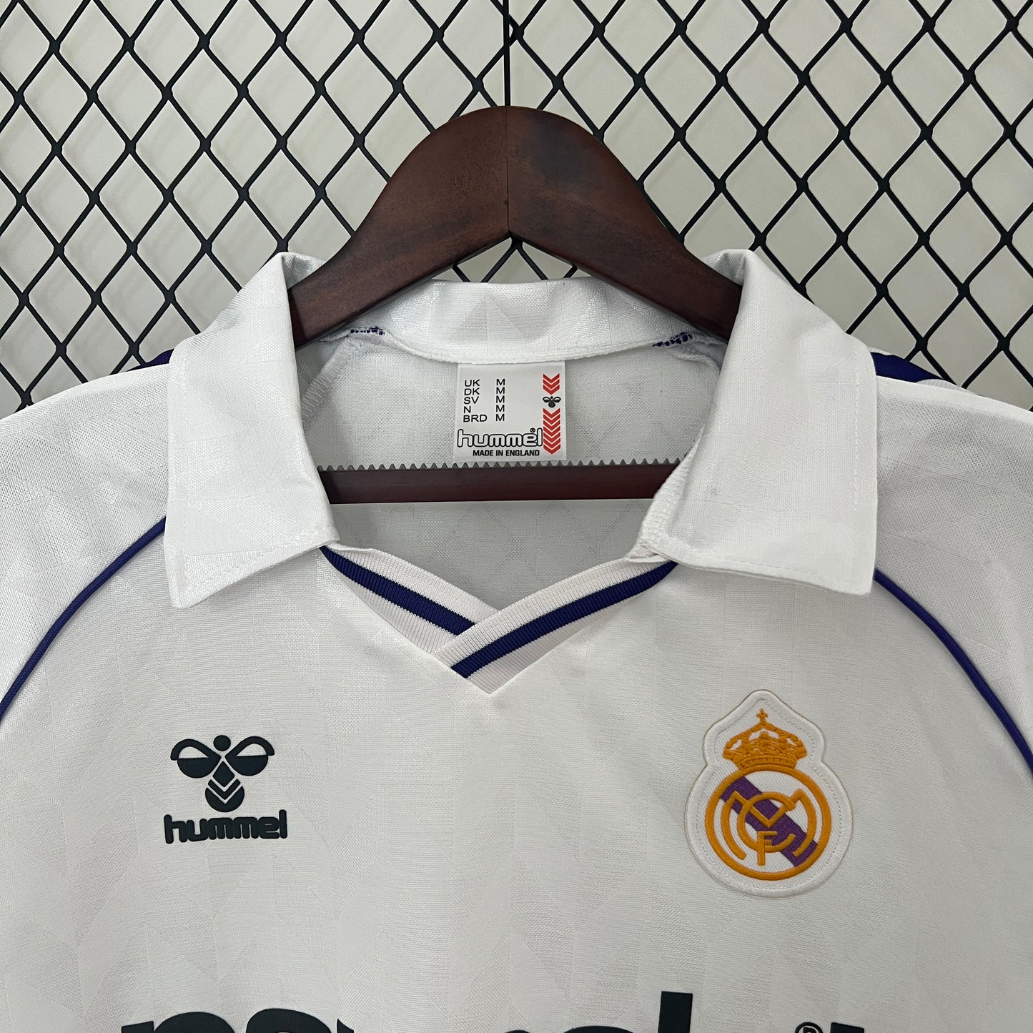 Camiseta Real Madrid Local Retro 1988 Versión Fan