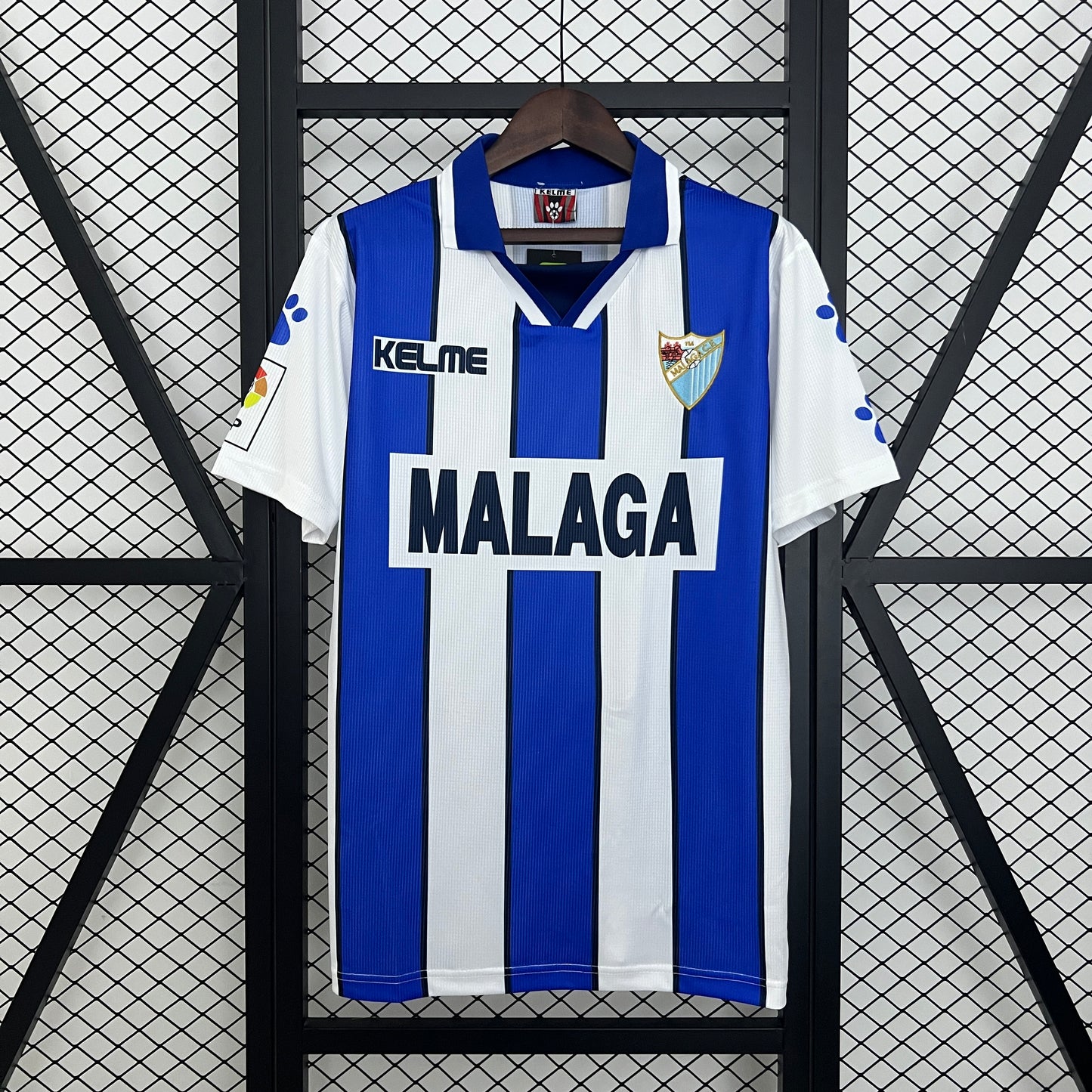 Camiseta Malaga Local Retro 1998 Versión Fan
