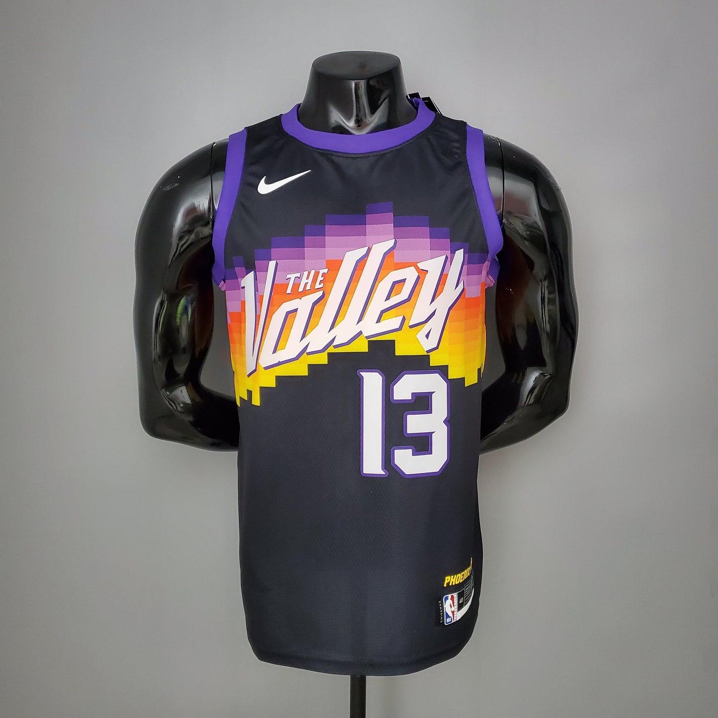 Camiseta Phoenix Suns "The Valley - City Edition" Negra