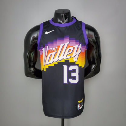 Camiseta Phoenix Suns "The Valley - City Edition" Negra