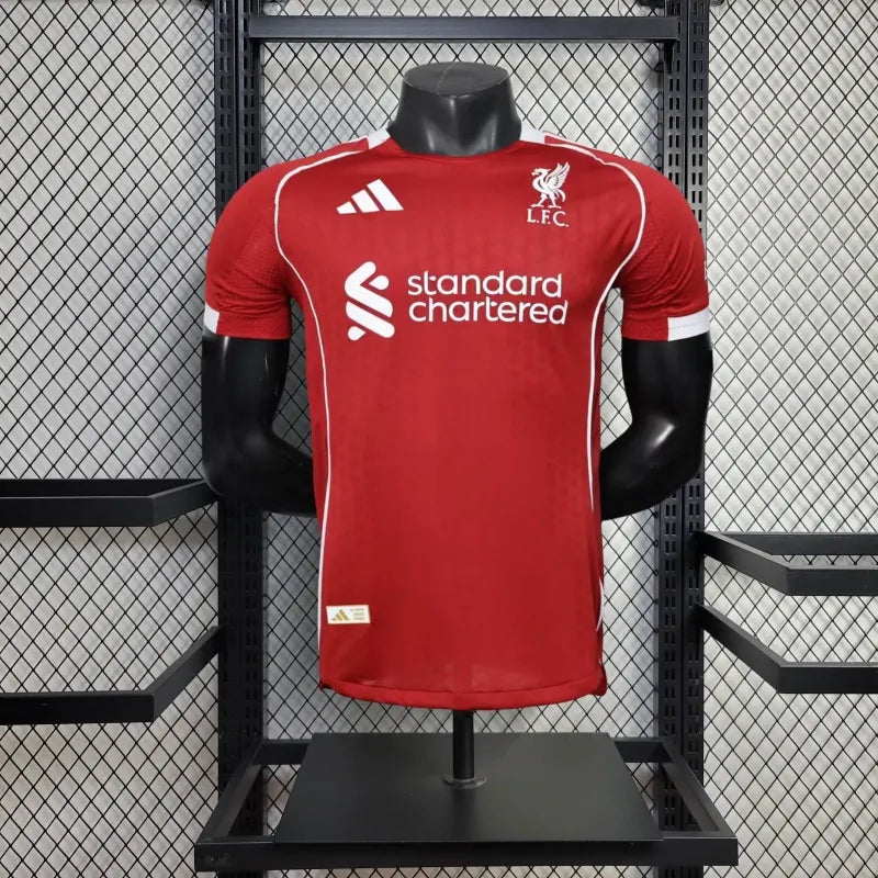 Camiseta Liverpool Local 2025/26 Versión Jugador