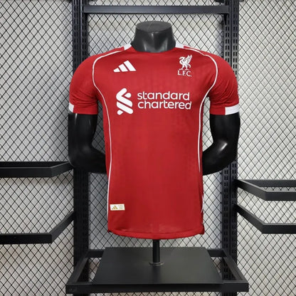 Camiseta Liverpool Local 2025/26 Versión Jugador