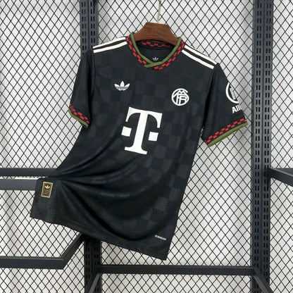 Camiseta Bayern Munich Negra 2025/26 Versión Fan