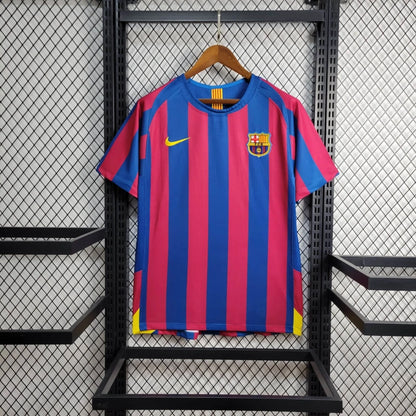 Camiseta FC Barcelona Local Retro 2005/06 Versión Fan