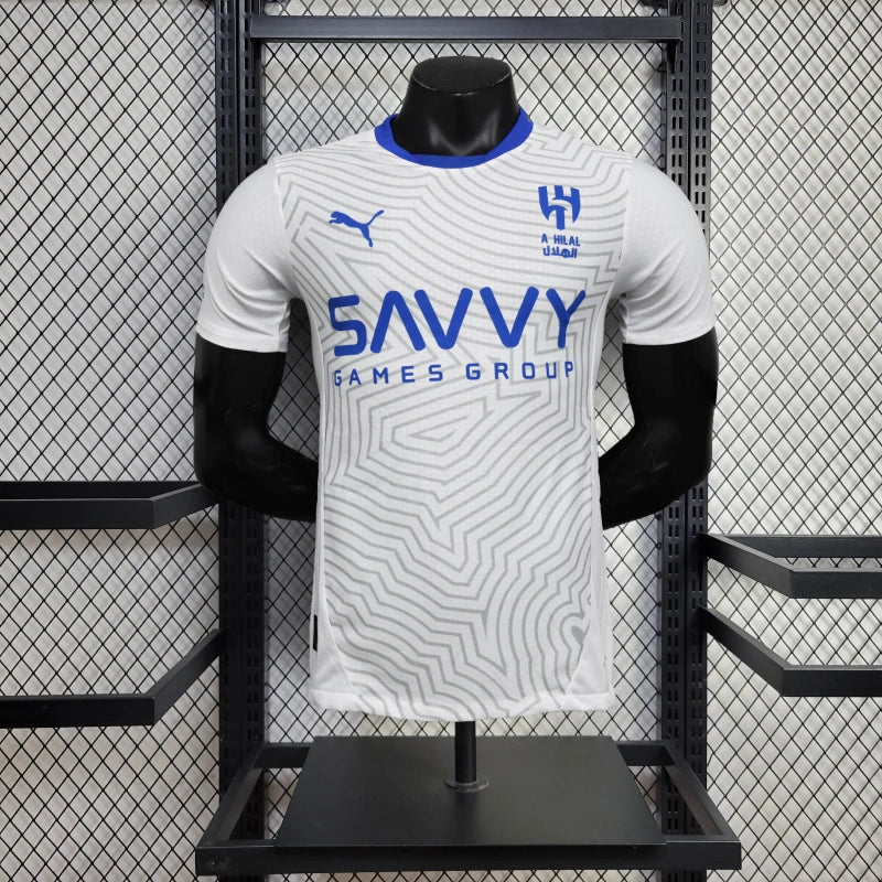 Camiseta Al Hilal SC Visita 2024/25 Versión Jugador