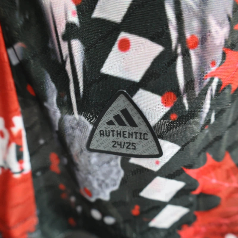 Camiseta Japón "Samurai Rojo" 2024/25 Versión Jugador