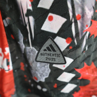 Camiseta Japón "Samurai Rojo" 2024/25 Versión Jugador