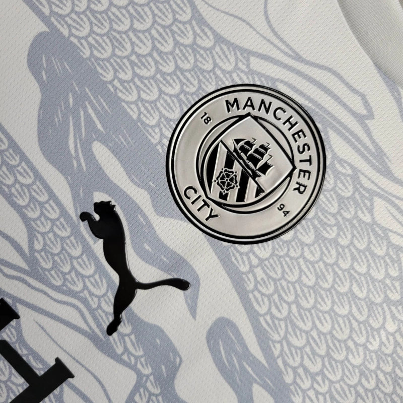 Camiseta Manchester City "Año del Dragón" Manga Larga 2023/24 Versión Fan