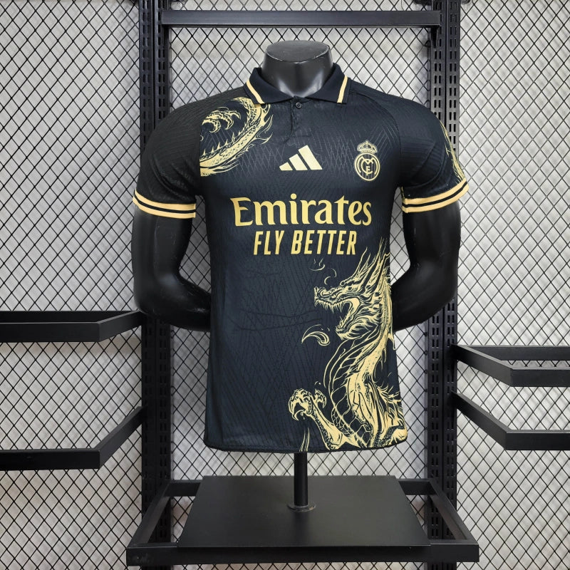 Camiseta Real Madrid "Dragon Dorado Polo" 2024/25 Versión Jugador