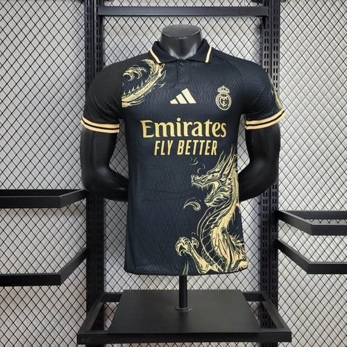 Camiseta Real Madrid "Dragon Dorado Polo" 2024/25 Versión Jugador