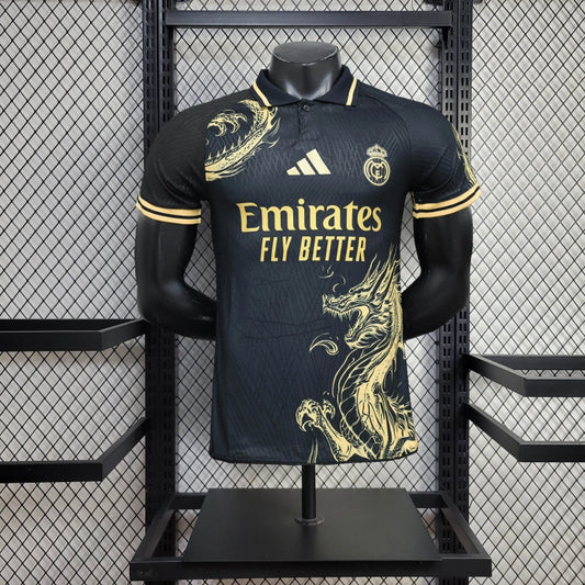 Camiseta Real Madrid "Dragon Dorado Polo" 2024/25 Versión Jugador