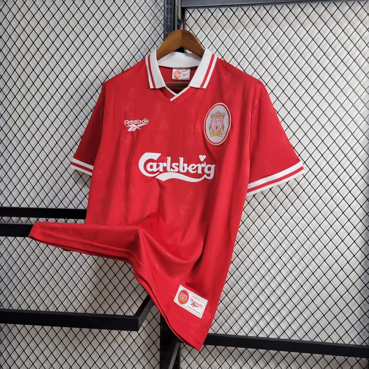 Camiseta Liverpool Local Retro 1996/97