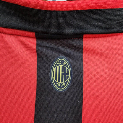 Camiseta AC Milán Edición Aniversario Roja 2024/25 Versión Fan