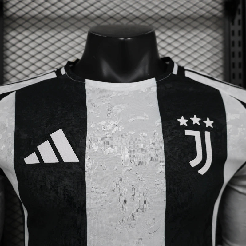 Juventus Local 2024/25 Versión Jugador Manga Larga