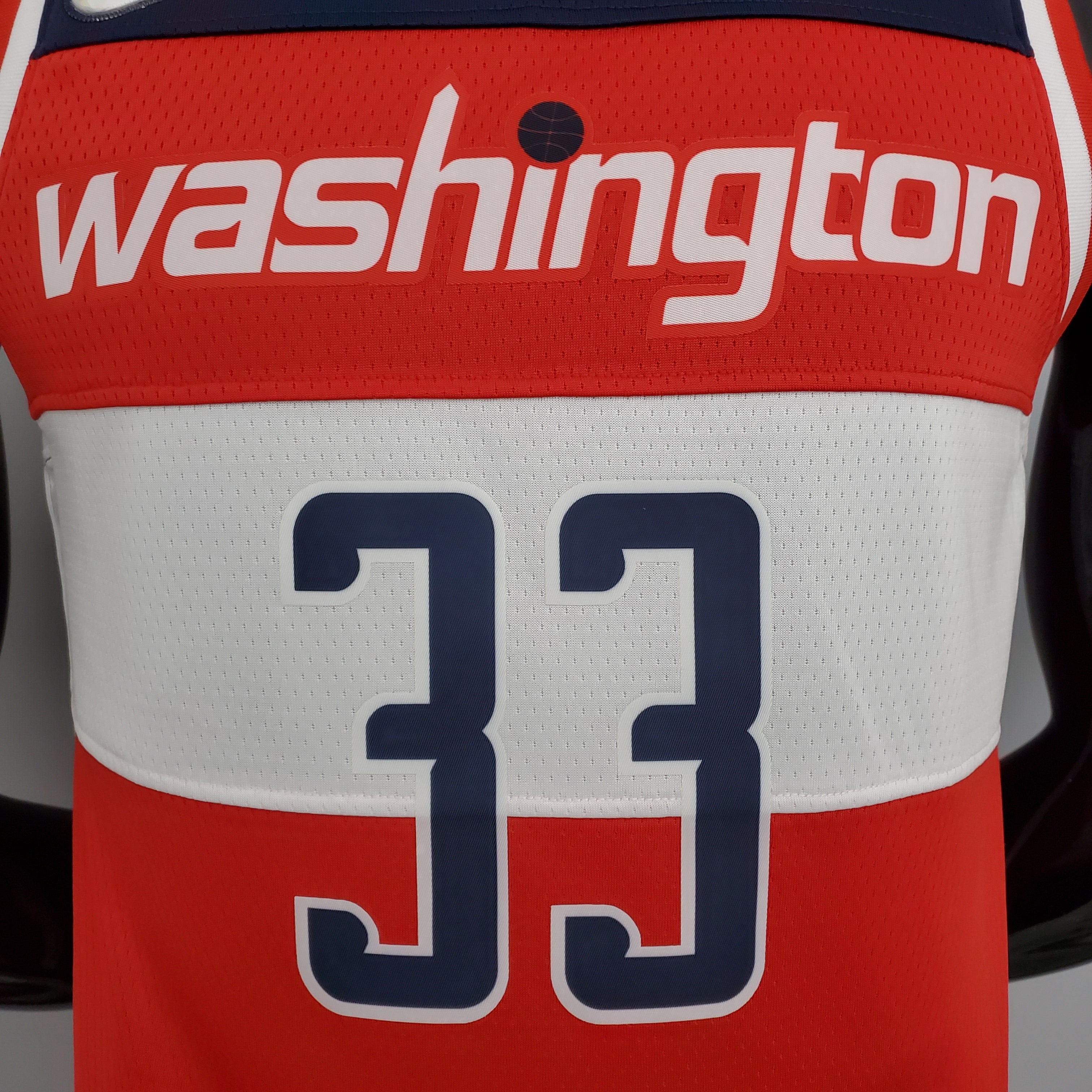 Washington Wizards Camiseta Azul Roja Clásica