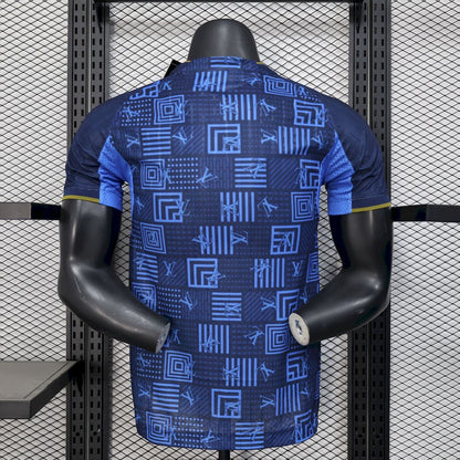 Camiseta Real Madrid Louis Vuitton Azul 2025/26 Versión Jugador