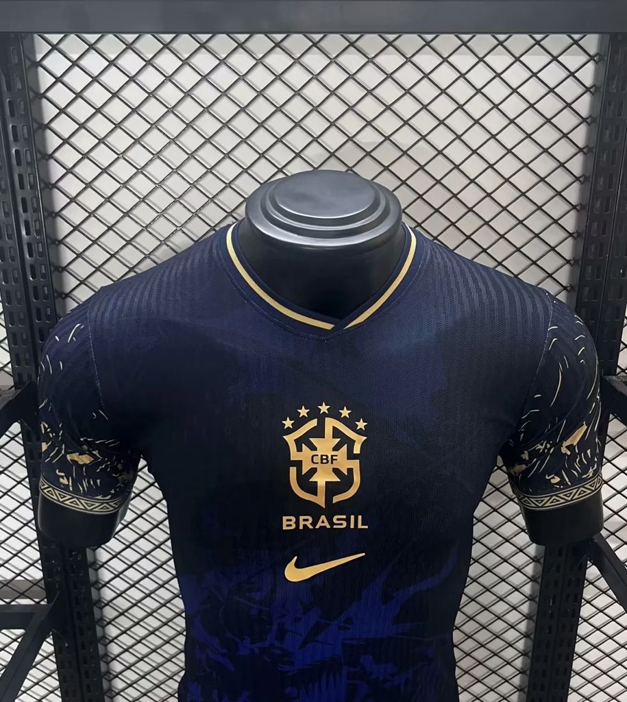 Camiseta Brasil "Edición Especial Azul" 2024 Versión Jugador