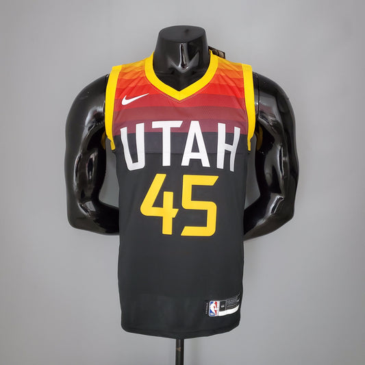 Camiseta Utah Jazz "City Edition" Negra