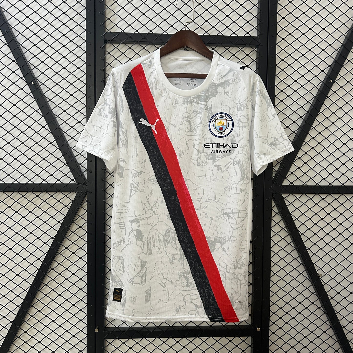 Camiseta Manchester City Visita 2025/26 Versión Fan
