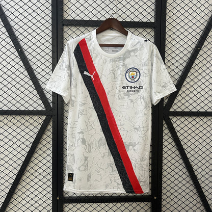 Camiseta Manchester City Visita 2025/26 Versión Fan