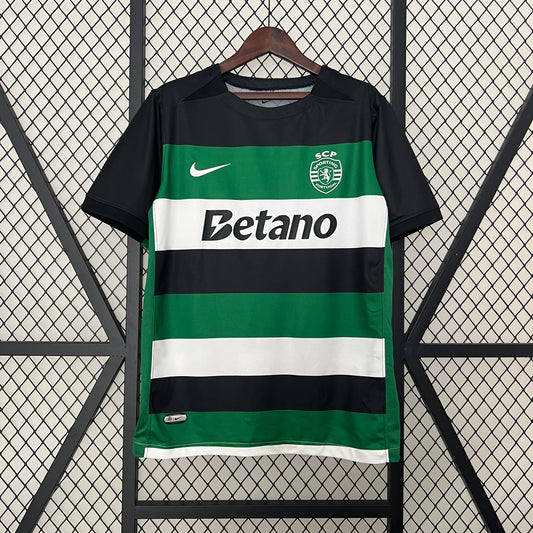 Camiseta Sporting Lisboa Local 2024/25 Versión Fan