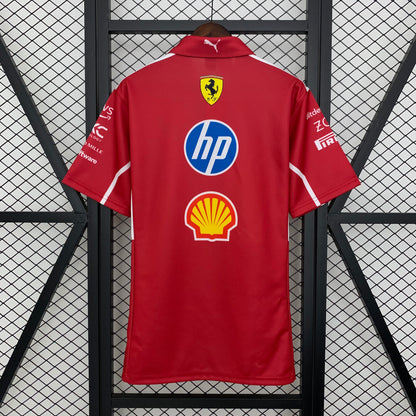 F1 Formula 1 Polo Ferrari Roja