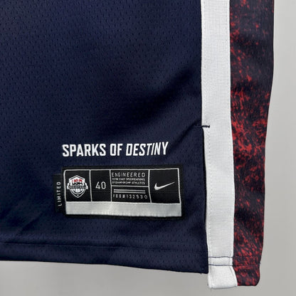 Camiseta Olimpic USA 2024 Visita NBA