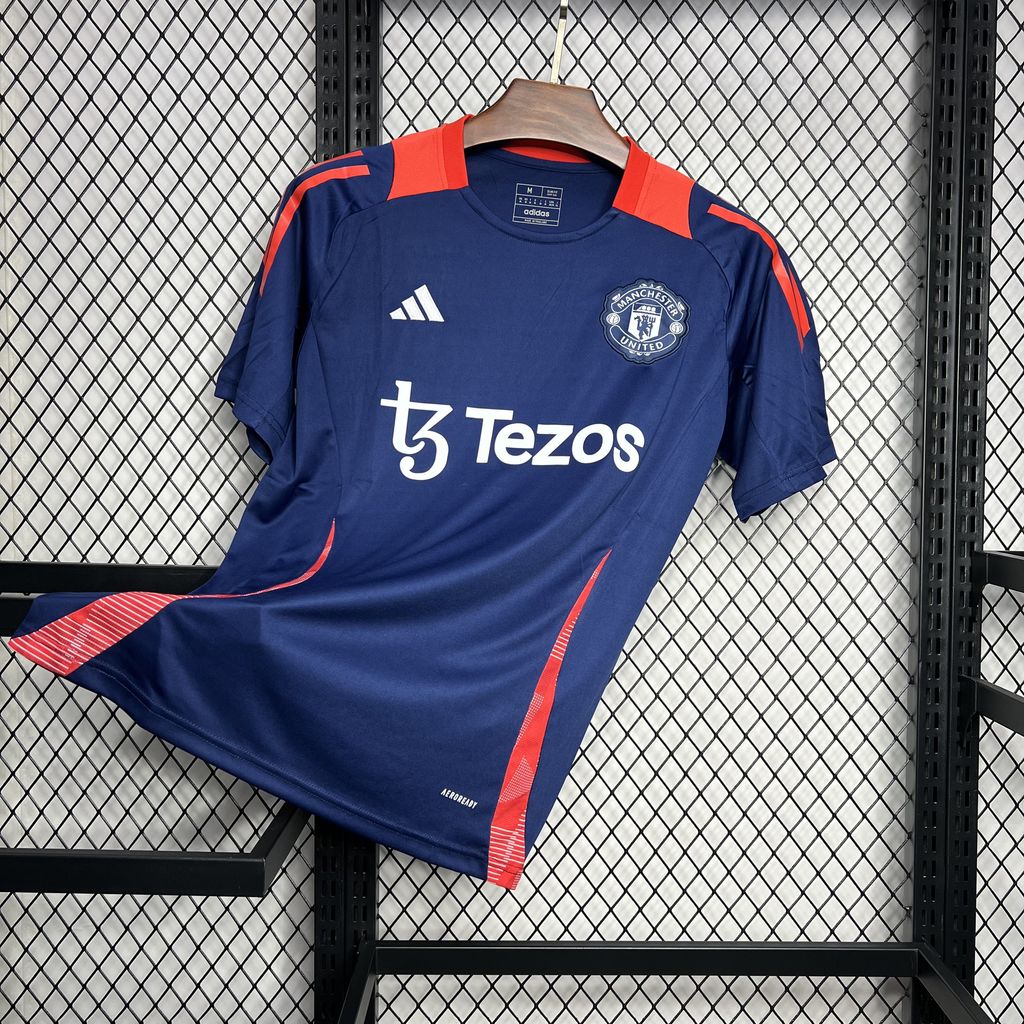 Camiseta Manchester United Entrenamiento 2024/25 Versión Fan