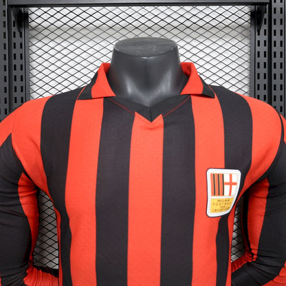 Camiseta AC Milan Manga Larga 125 Aniversario 2024/25 Versión Jugador