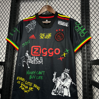 Camiseta Ajax Tercera "Edición Bob Marley" 2021/22 Versión Fan
