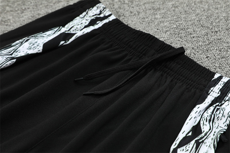 Buzo Completo con Cierre Arsenal Negro Rojo y Verde